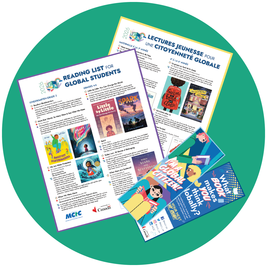 MCIC book lists and bookmarks.